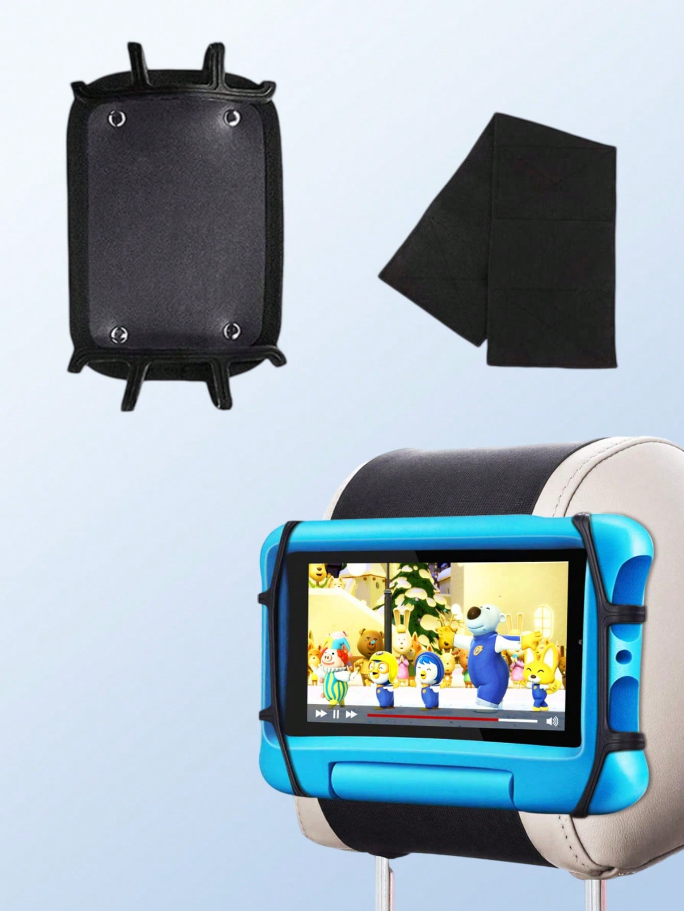 Gaming Console Ipad - Support tablette pour appuie-tête de voiture