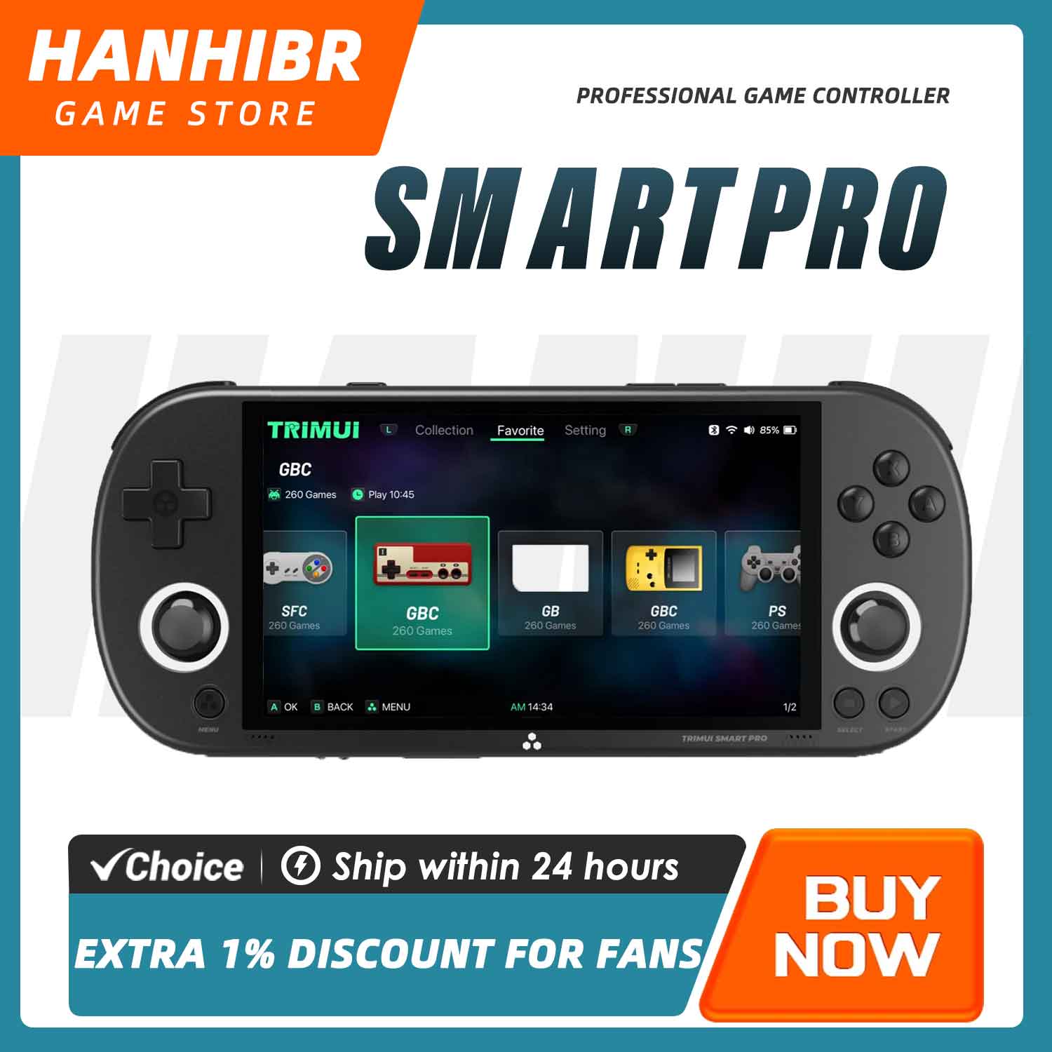 Gaming Console Sale - Console de jeu portable TRIMUI SMART