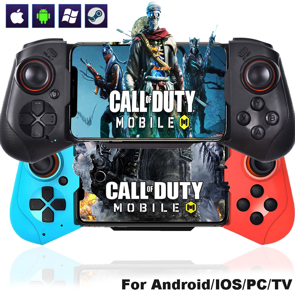Gaming Console For Phone - Contrôleur de téléphone portable pour iPhone/Android/Steam