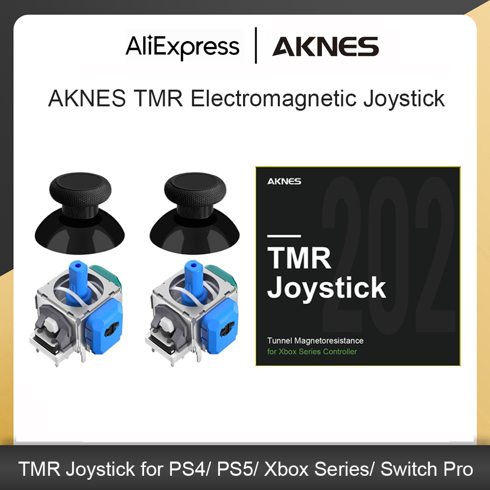 Gaming Console Gp Pro - AKNES × HALLPI TMR Joystick électromagnétique