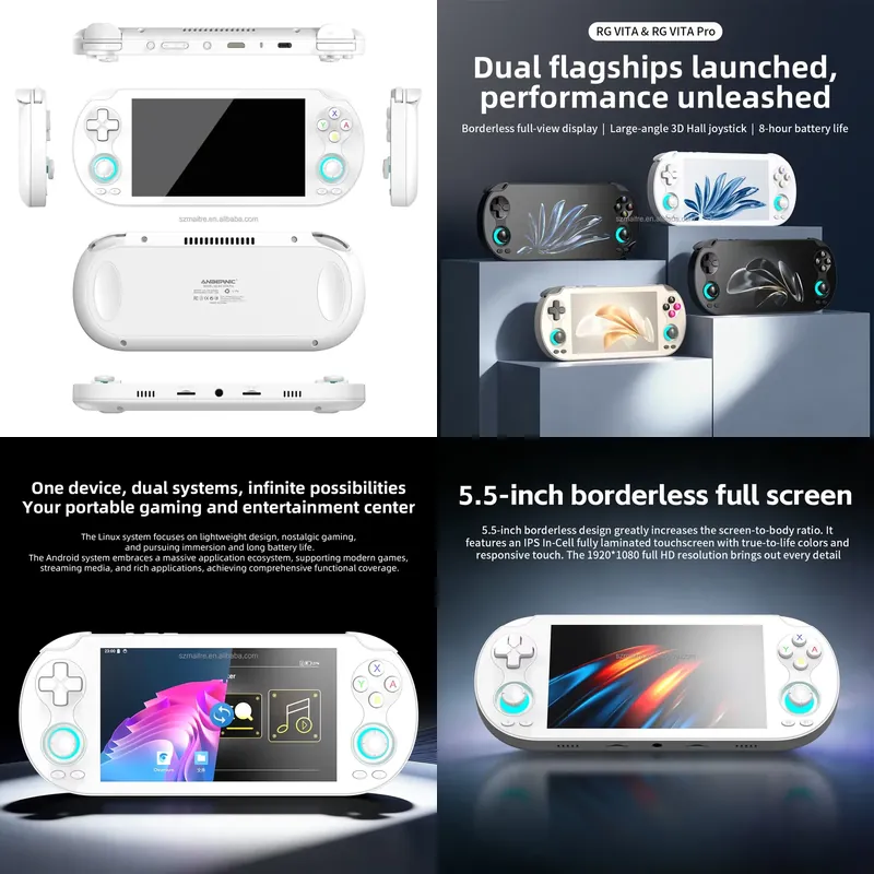 Gaming Console Handheld Android - 【CHIMU HOME】 Console de jeu portable