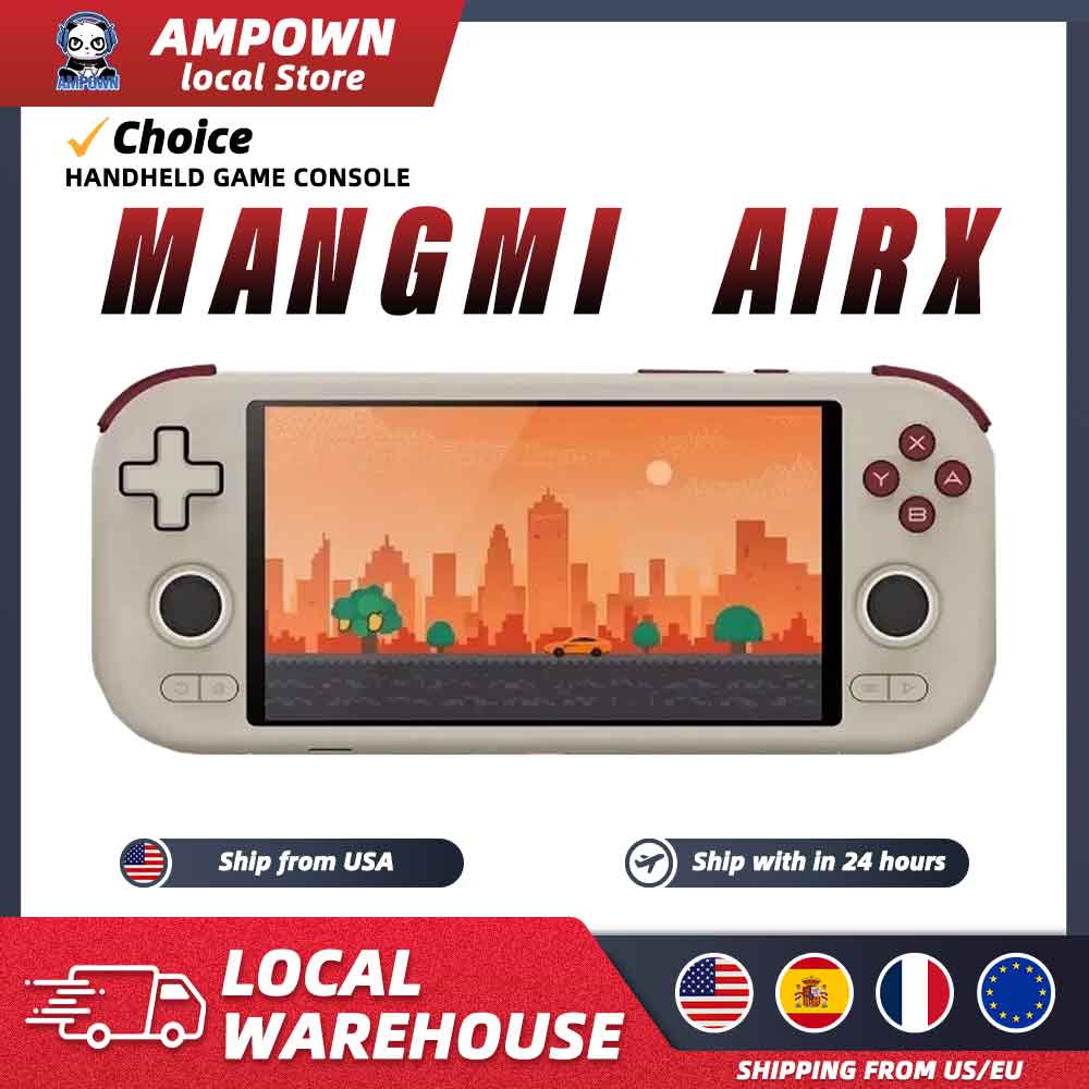 Gaming Console Handheld Android - Console de jeu portable AMPOWN MANGMI