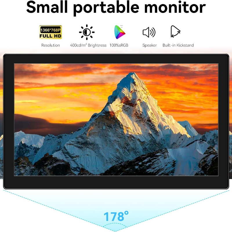 Petit moniteur tactile 10.1 po - Gaming Console Image avis et prix