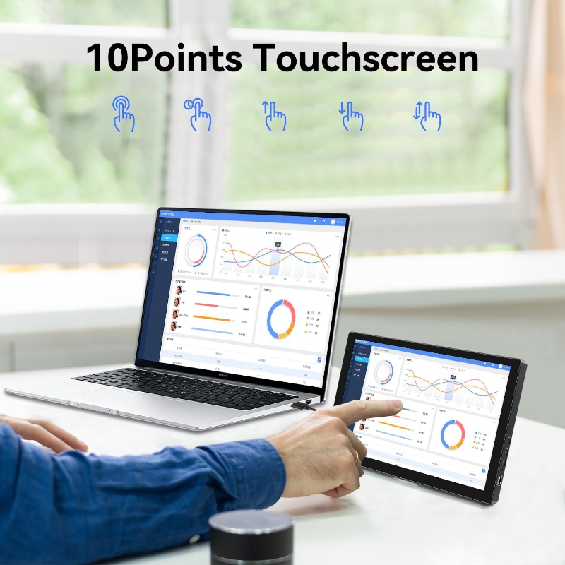 Petit moniteur tactile 10.1 po - Gaming Console Image avis et prix