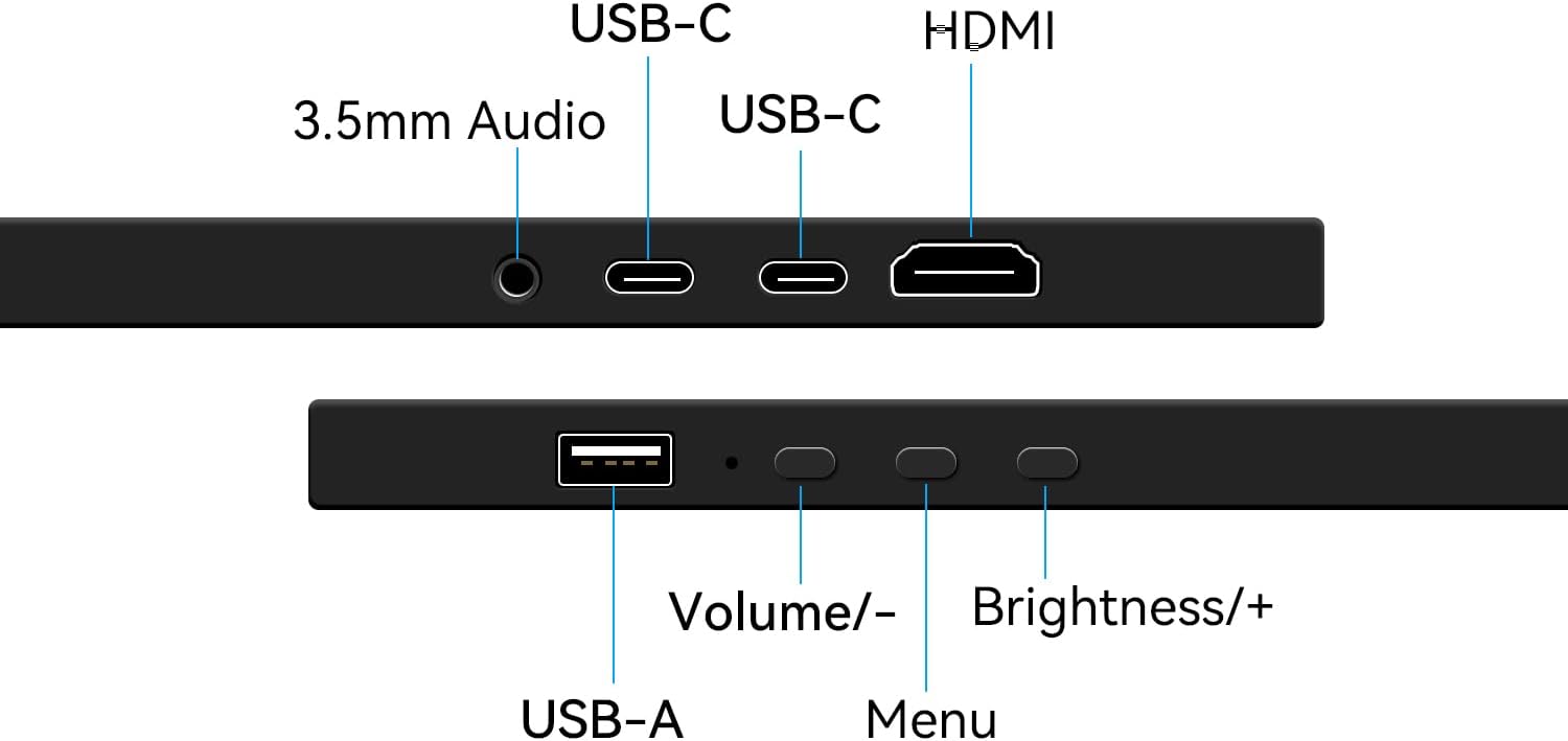 Petit moniteur tactile 10.1 po - Gaming Console Image avis et prix