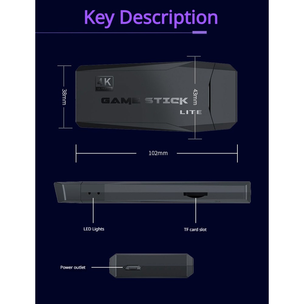 Console de jeu rétro portable  - Gaming Console Sale avis et prix