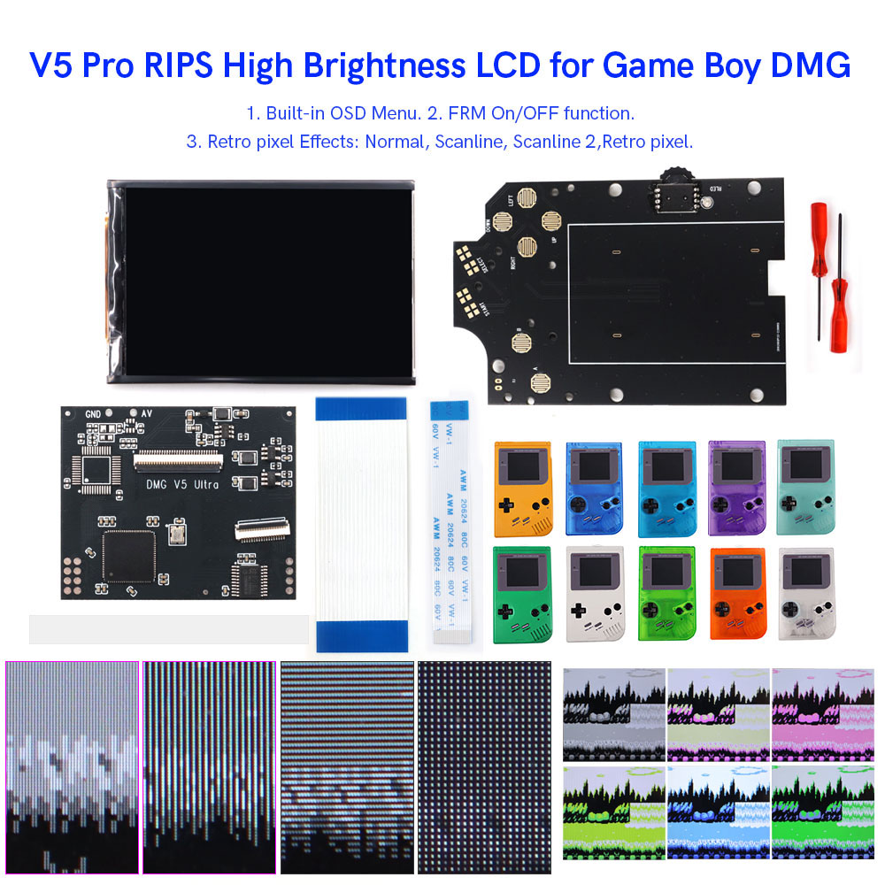 HISPEEDIDO pour GB Dmg V5 Pro, - Gaming Console Gp Pro avis et prix