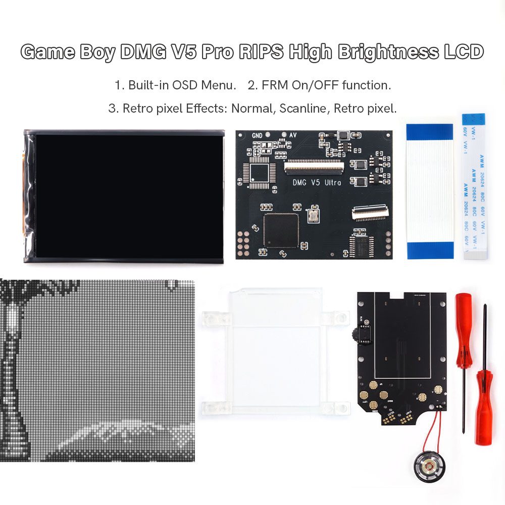 HISPEEDIDO pour GB Dmg V5 Pro, - Gaming Console Gp Pro avis et prix