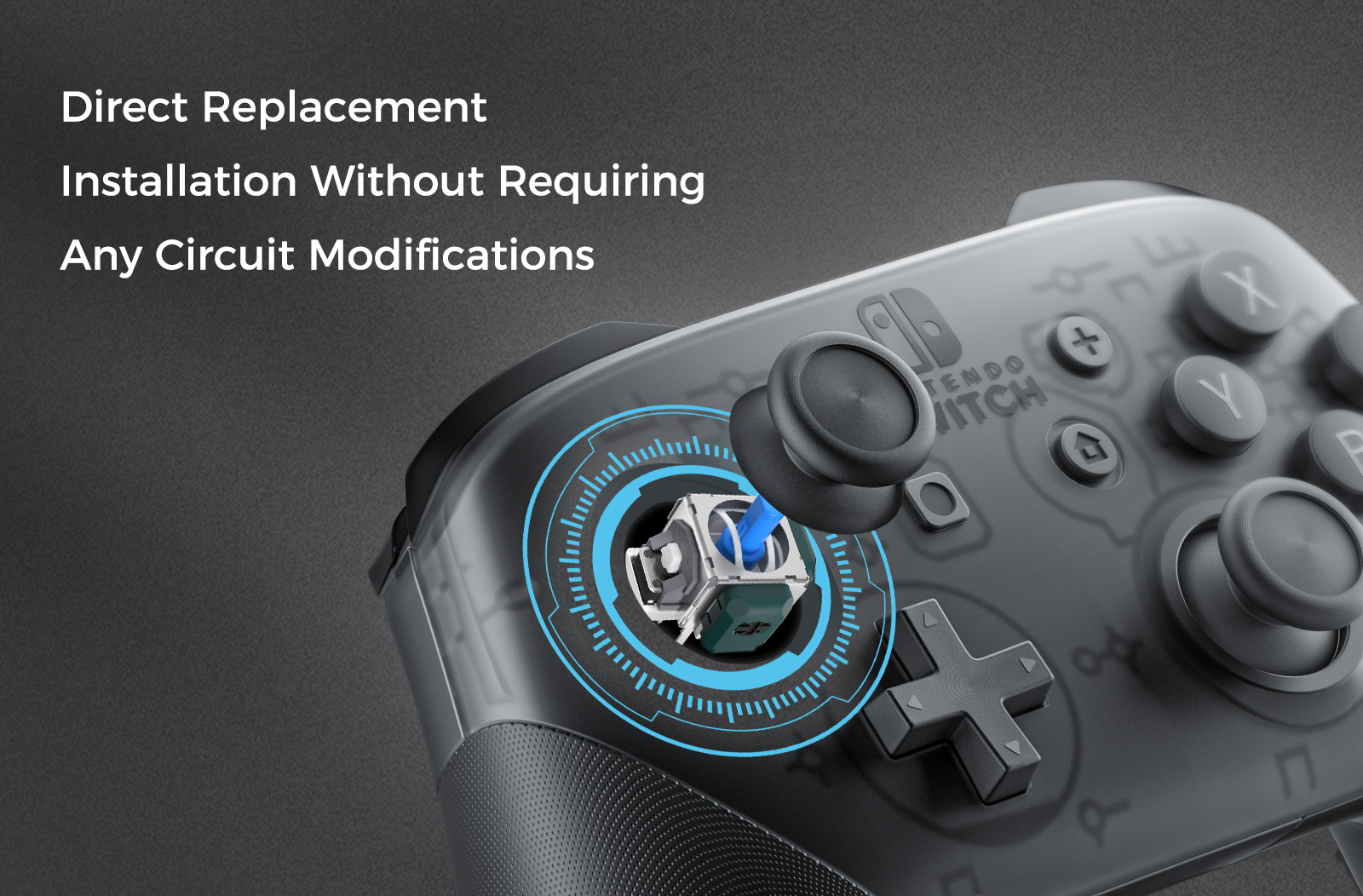 AKNES × HALLPI TMR Joystick él - Gaming Console Gp Pro avis et prix