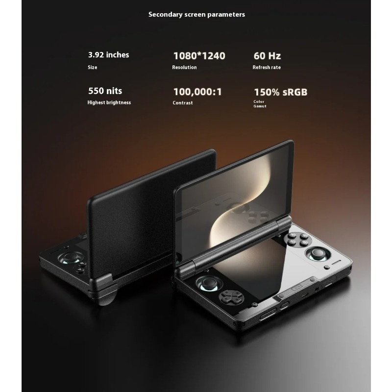 Console portable à double écra - Gaming Console Handheld Android avis et prix