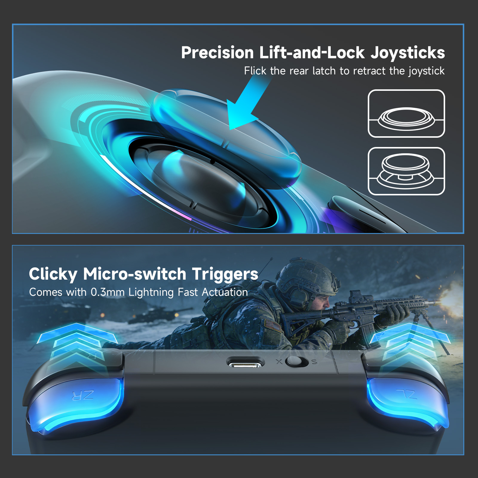 AceGamer contrôleur de jeu de  - Gaming Console For Phone avis et prix