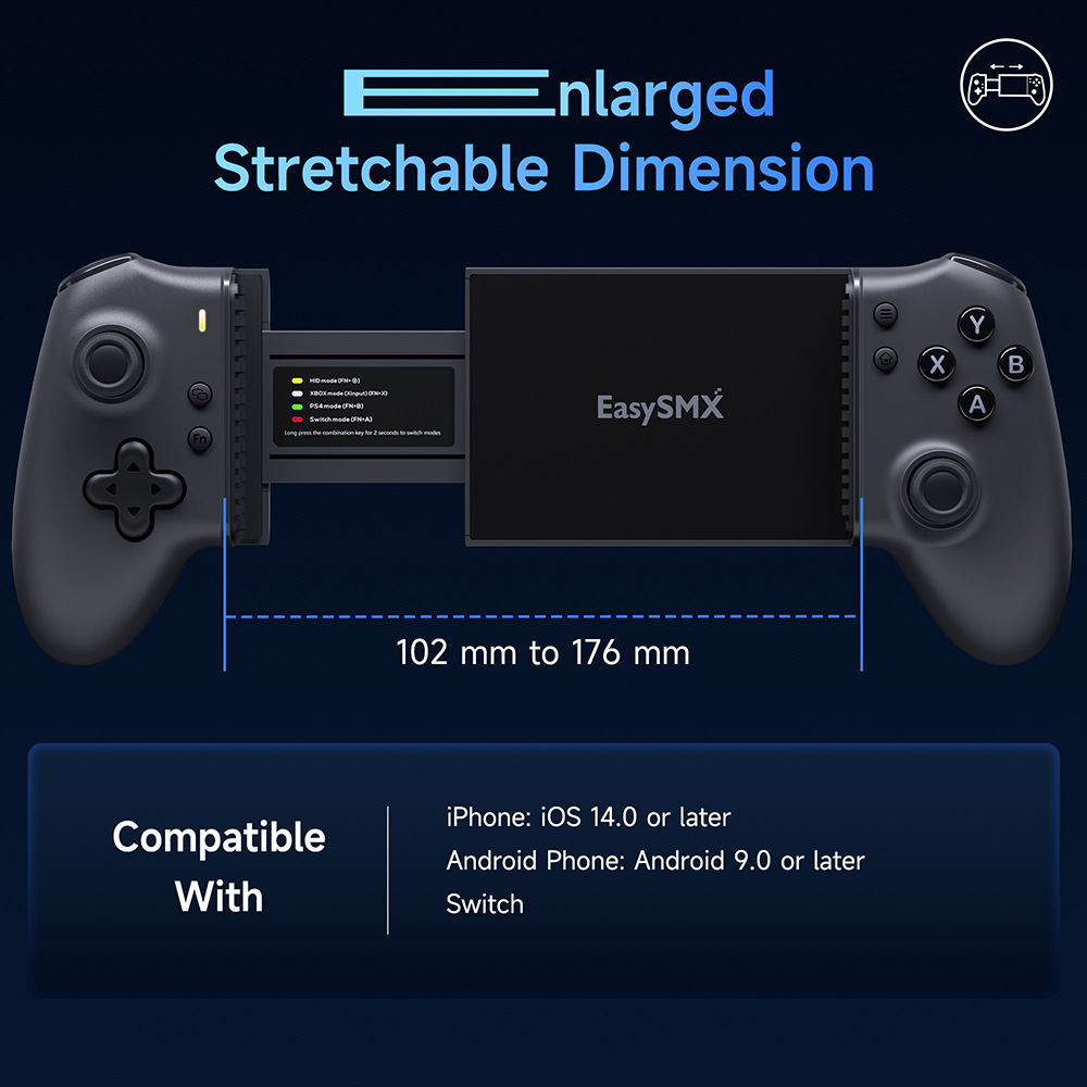 Manette de jeu mobile Bluetoot - Gaming Console For Phone avis et prix