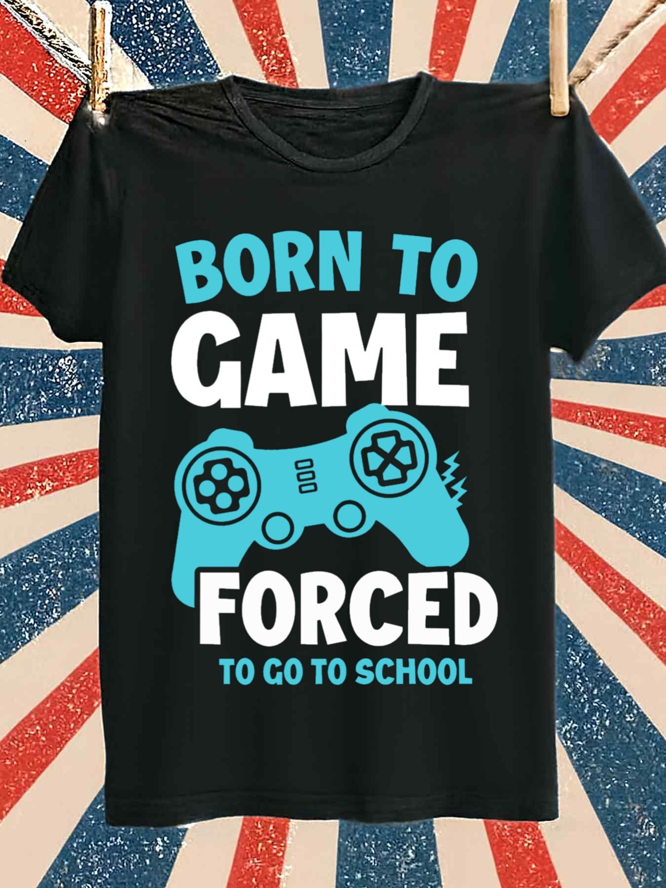 T-shirt de jeu pour homme Born - Gaming Console All avis et prix